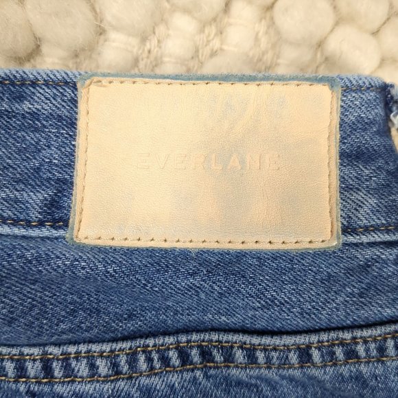 Everlane The Curvy 90's Cheeky Straight Crop Jeans Sz 28 - Picture 10 of 10